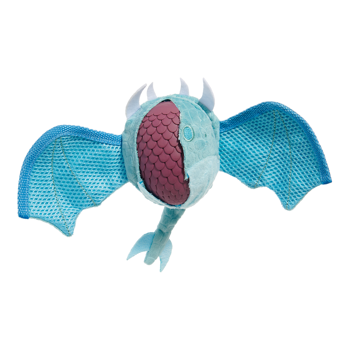 Brrrtha The Dragon Super Chewer Durable 2-in-1 + Tug + Fetch Dog Toy