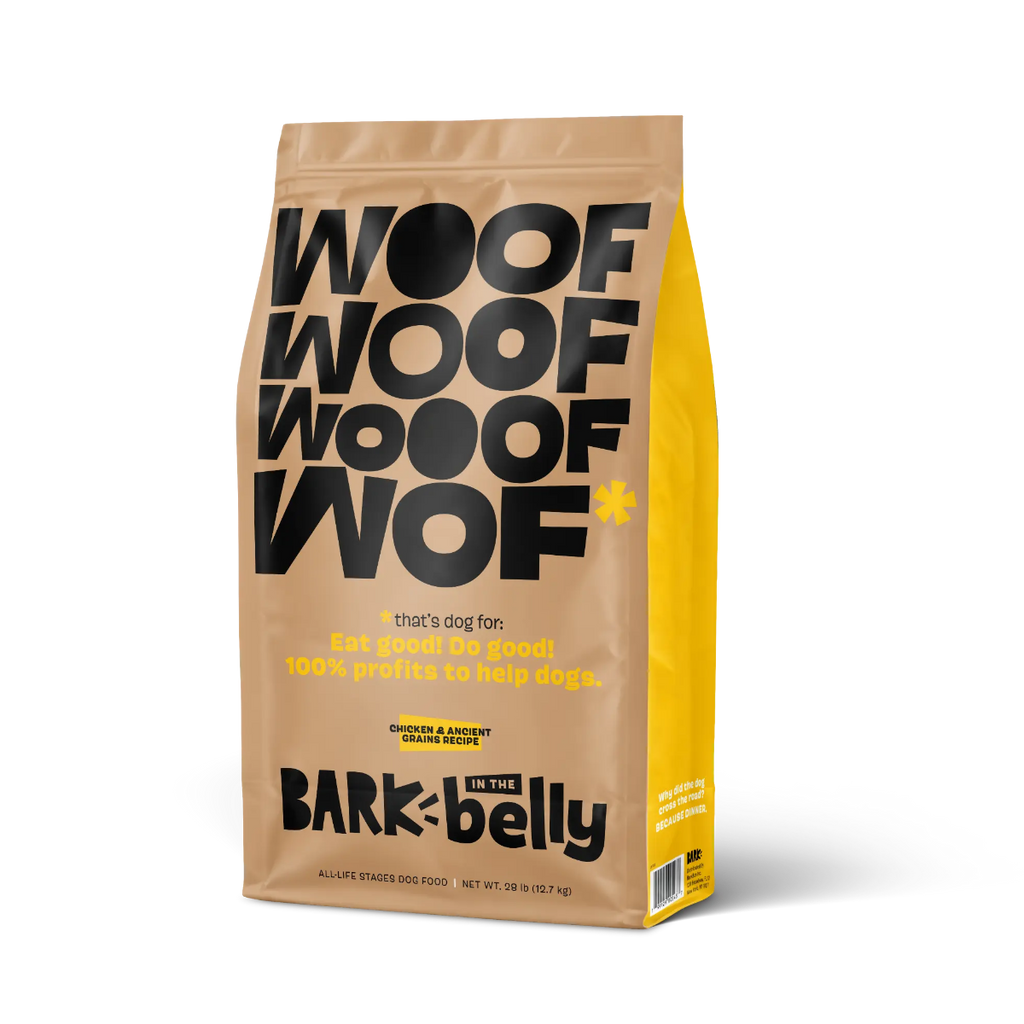 Bark In The Belly Chicken & Ancient Grains Dog Food | 100% Profits