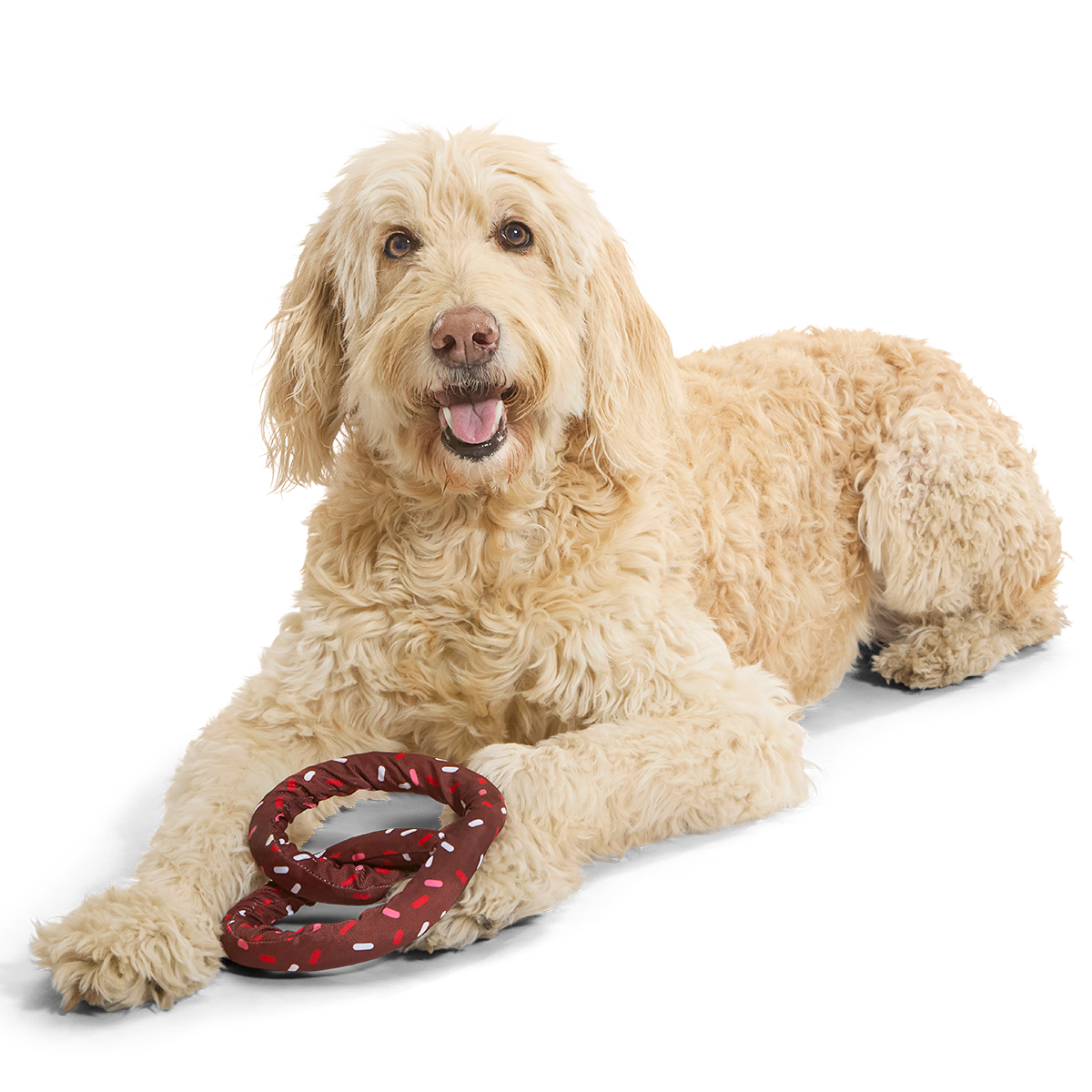 Chocolick Pretzel Plush Extra-Large + Tug Dog Toy