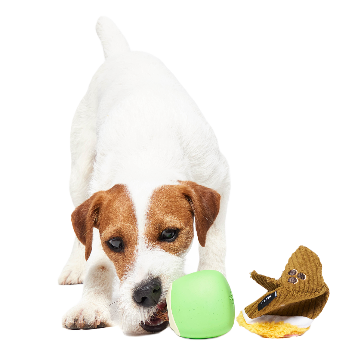 Coco-Mutt Cocktail Super Chewer Durable 2-in-1 Fetch + Enrichment Dog Toy