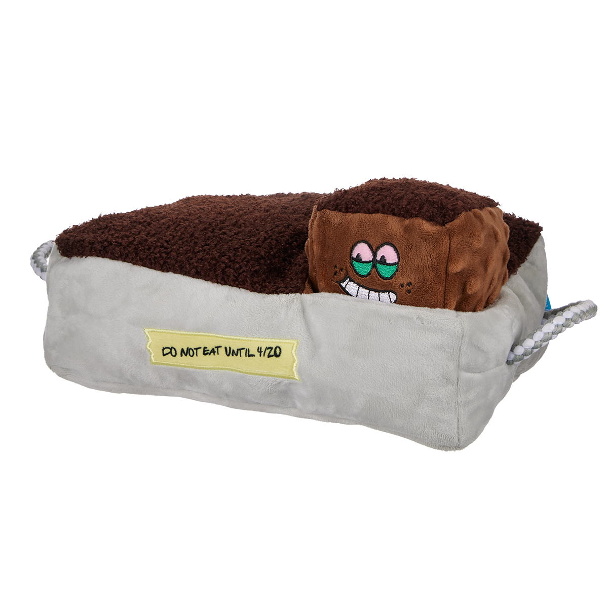 Cosmutt Brownies Plush Extra Large Multi-Part + Enrichment Dog Toy