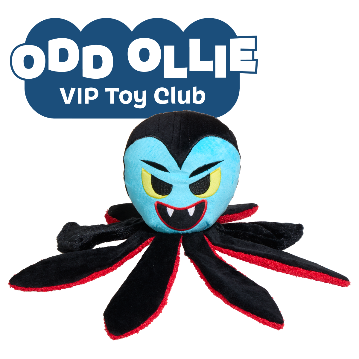 Ollie the Octopus Club, Plush Tug Monthly Dog Toys