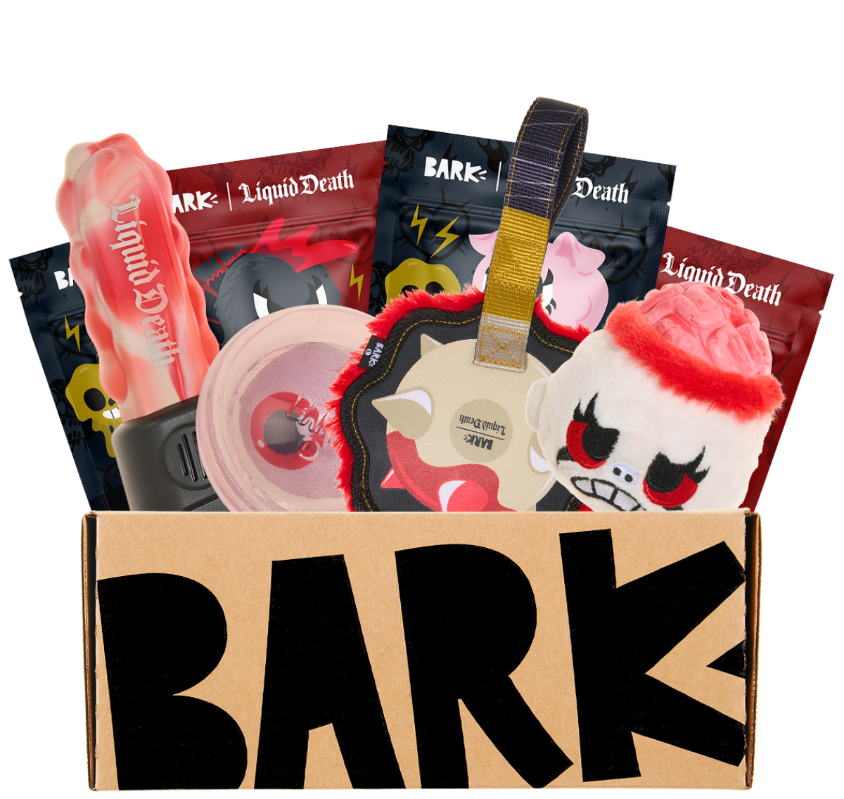 BARK 12 Month Subscription - Liquid Death Double Deluxe First Box