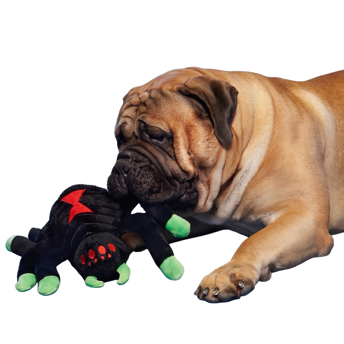 Dark Web Designer Plush Extra-Large + Tug Dog Toy