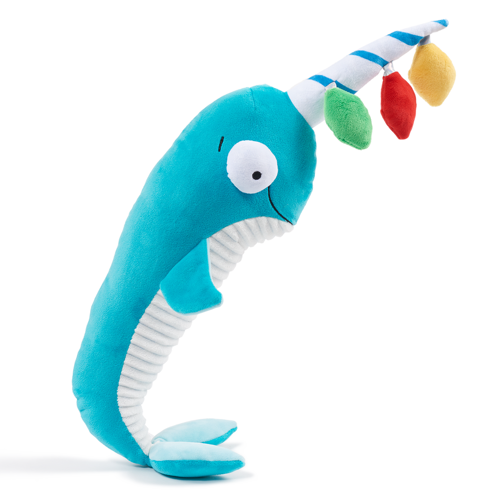 Deck the Narwhal Dog Toy – BARK