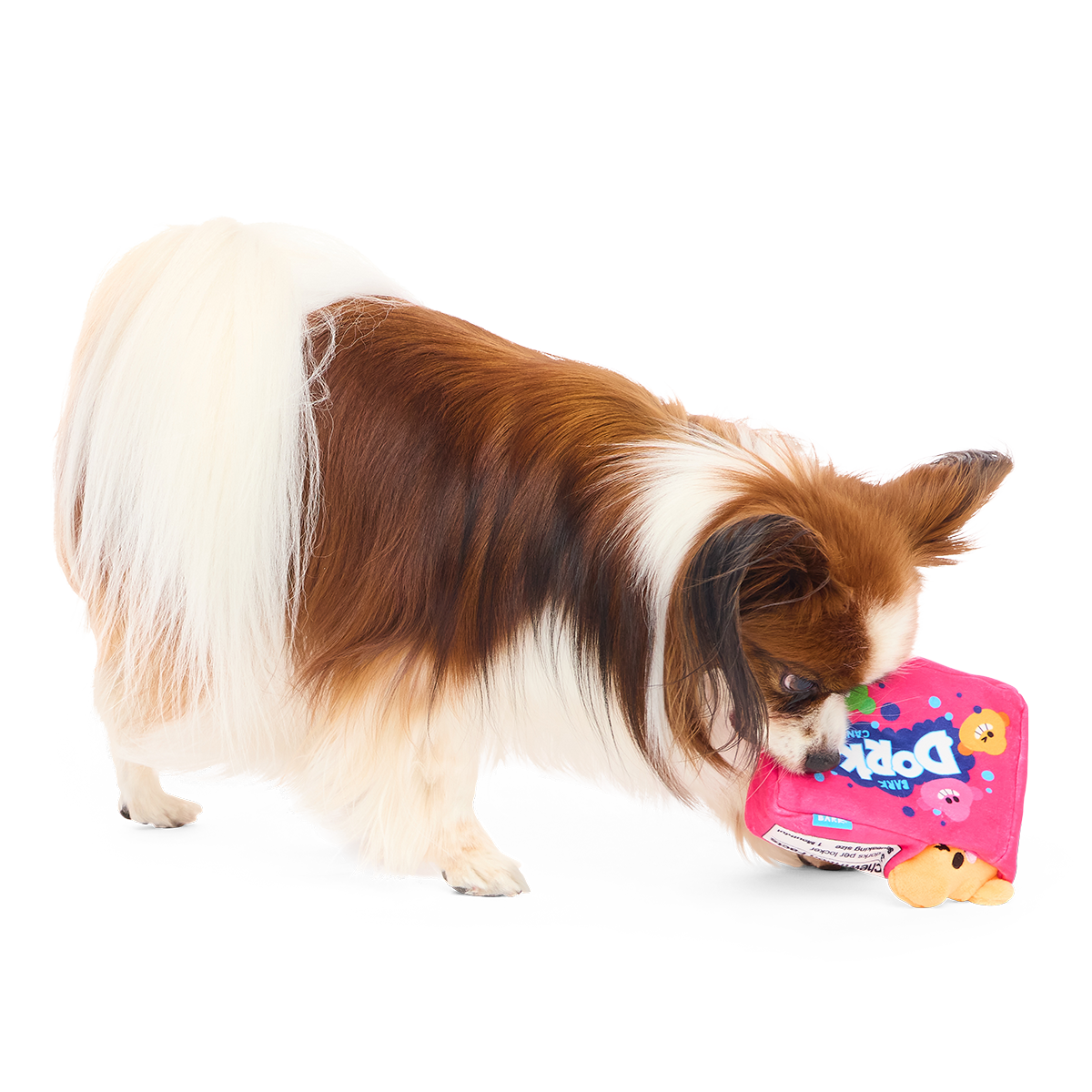 Dorks Plush Multi-Part + Enrichment Dog Toy