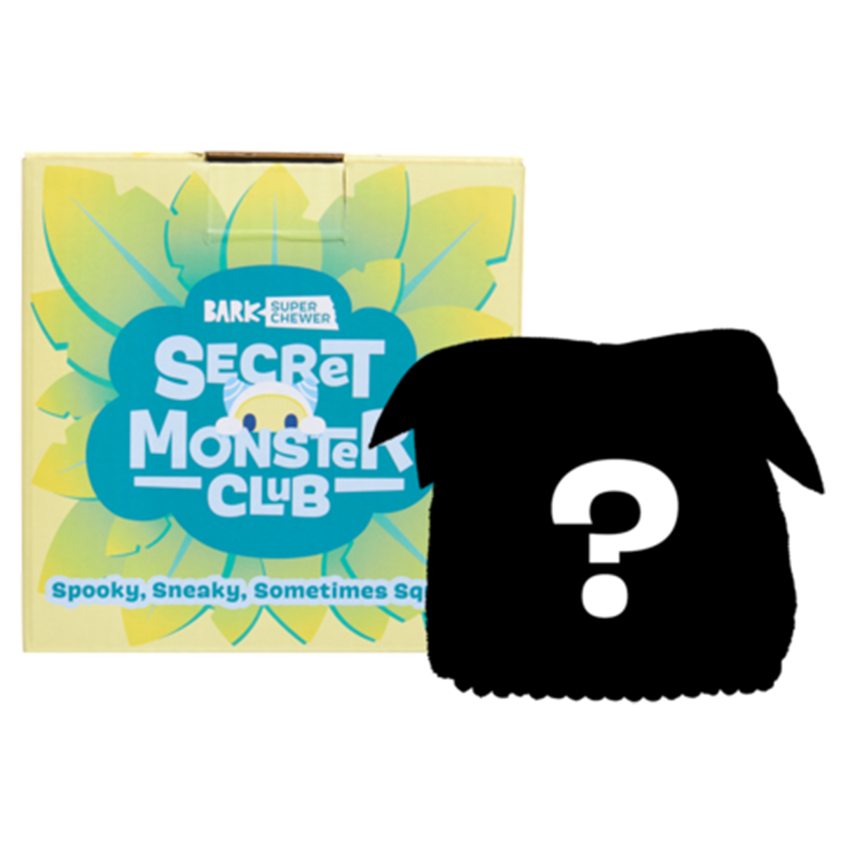 Secret Monster Club, Super Chewer Durable 2-in-1 Rip and Reveal Monthly Dog Toys