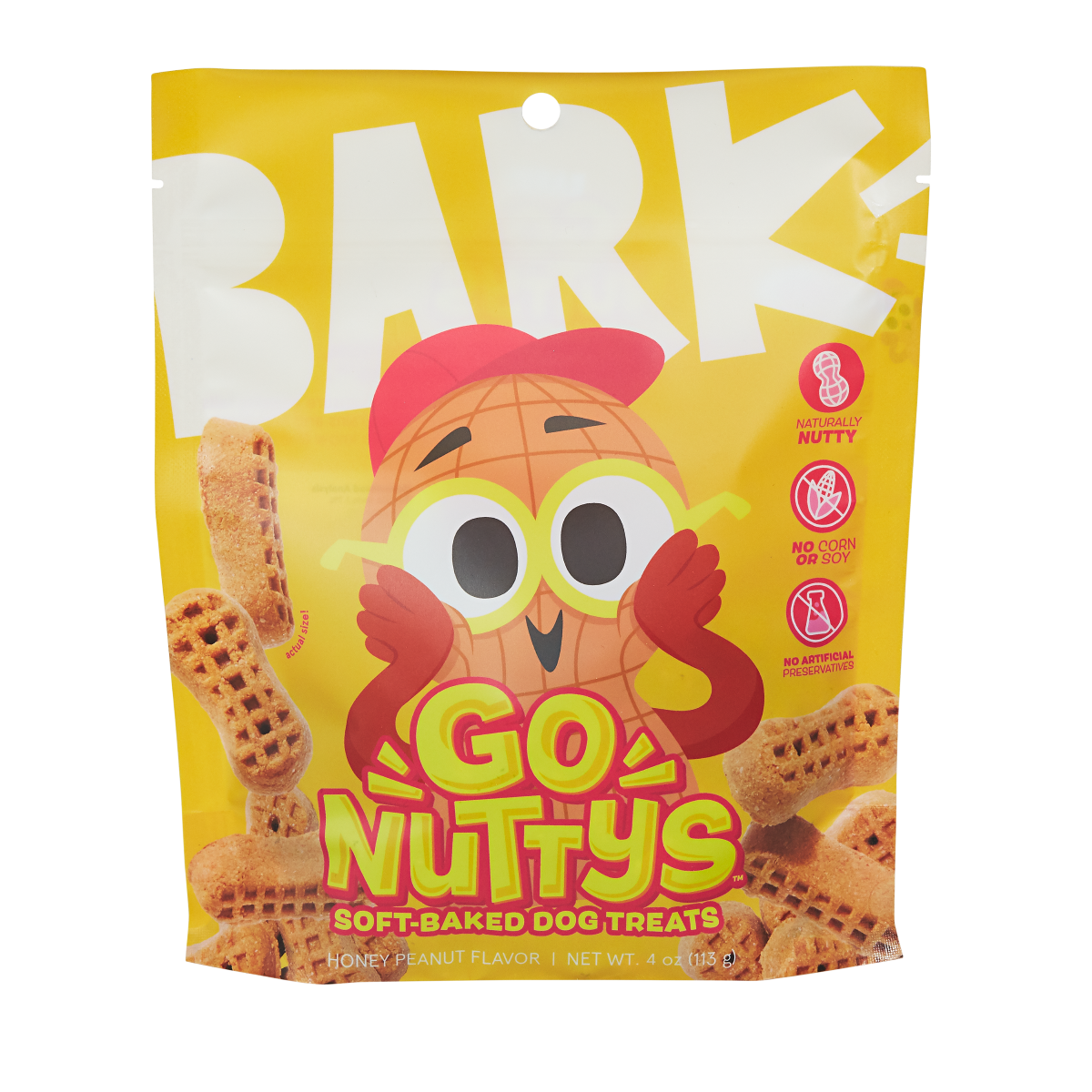 Go Nutty's™ Soft-Baked Dog Treats, 4oz