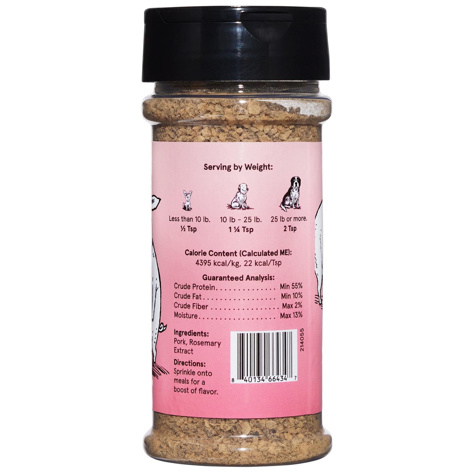 Wham Bam Thank You Ham Dog Food Topper