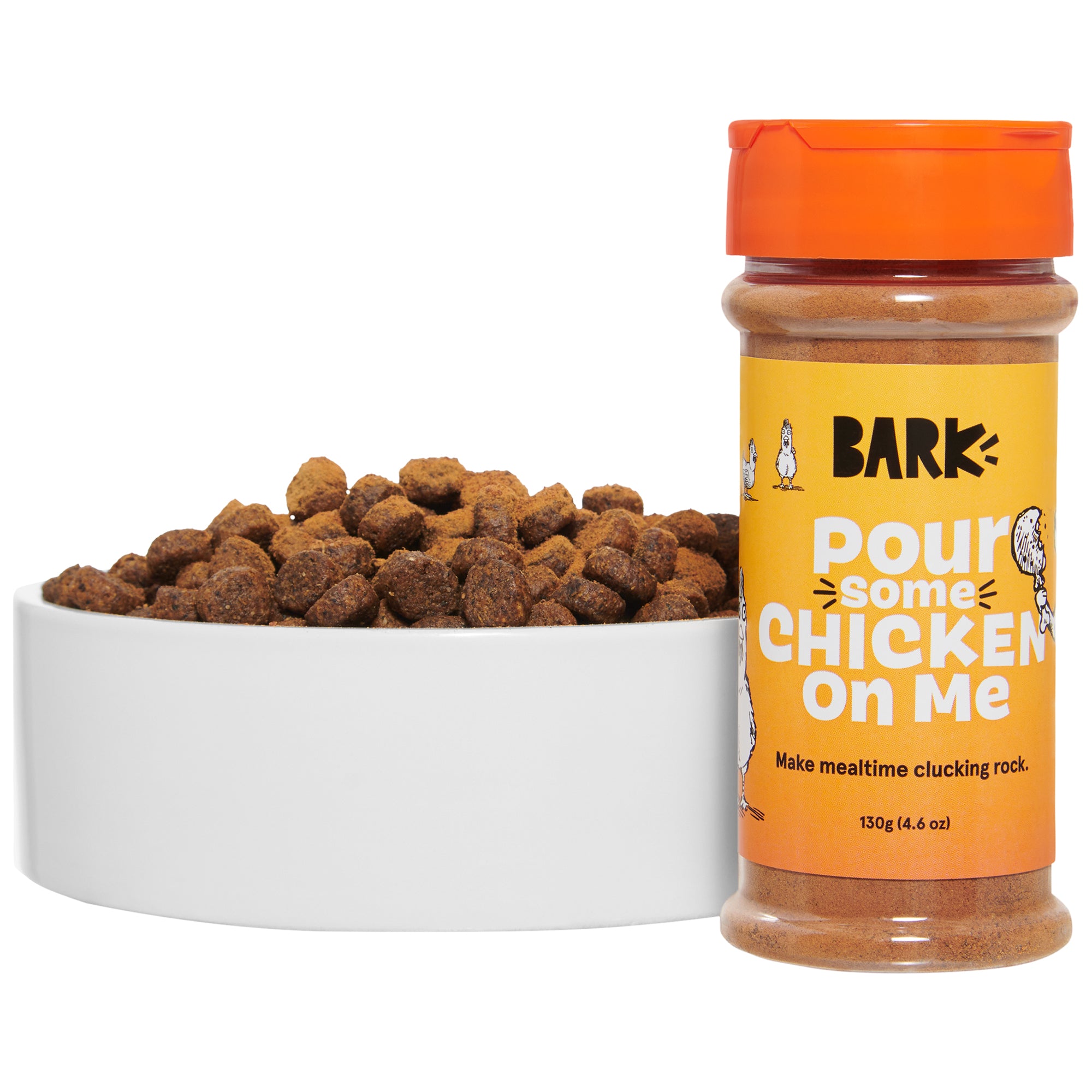 Pour Some Chicken On Me Dog Food Topper