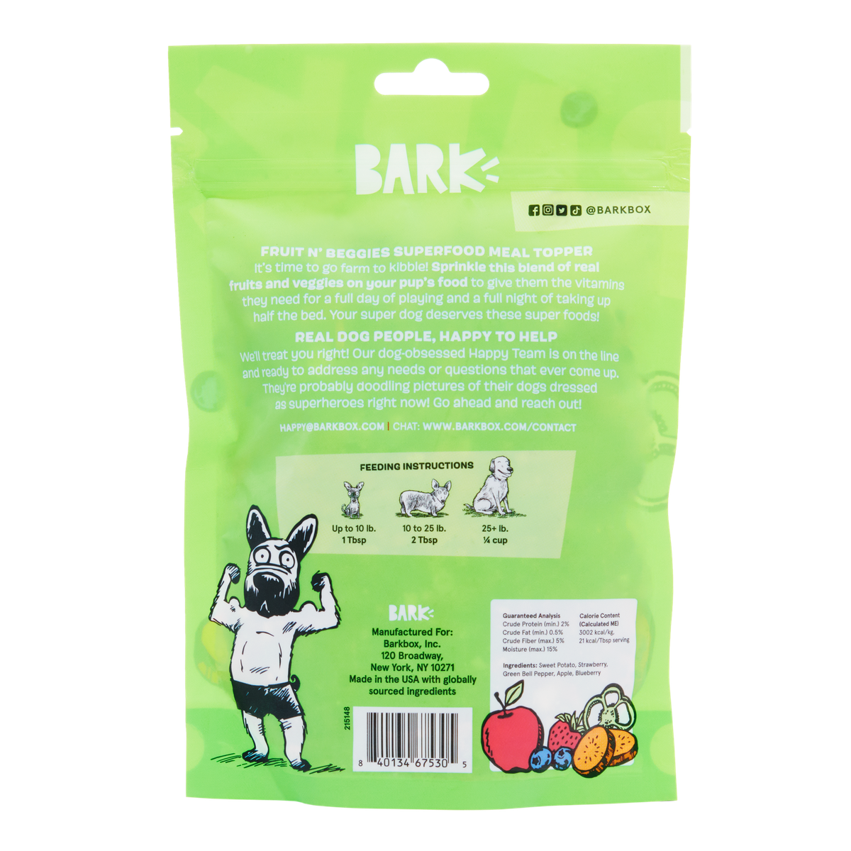 Fruit n' Beggies: Superfood Meal Topper