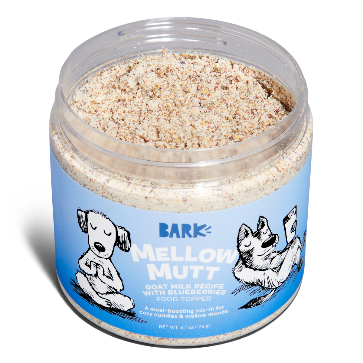 Mellow Mutt Goat Milk Recipe with Blueberries 6.1 oz, 2 Ct