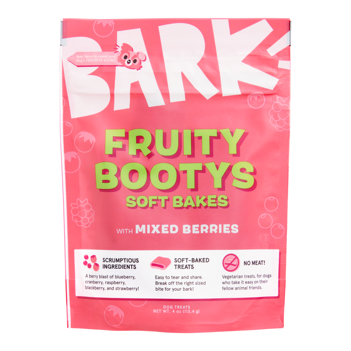Fruity Bootys Soft Bakes, 4 oz