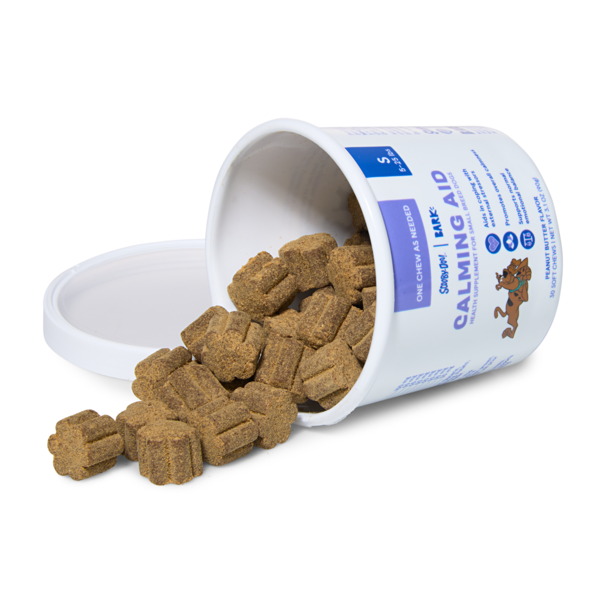 Calming Aid Dog Treat Supplements, 30 Ct#Size_S