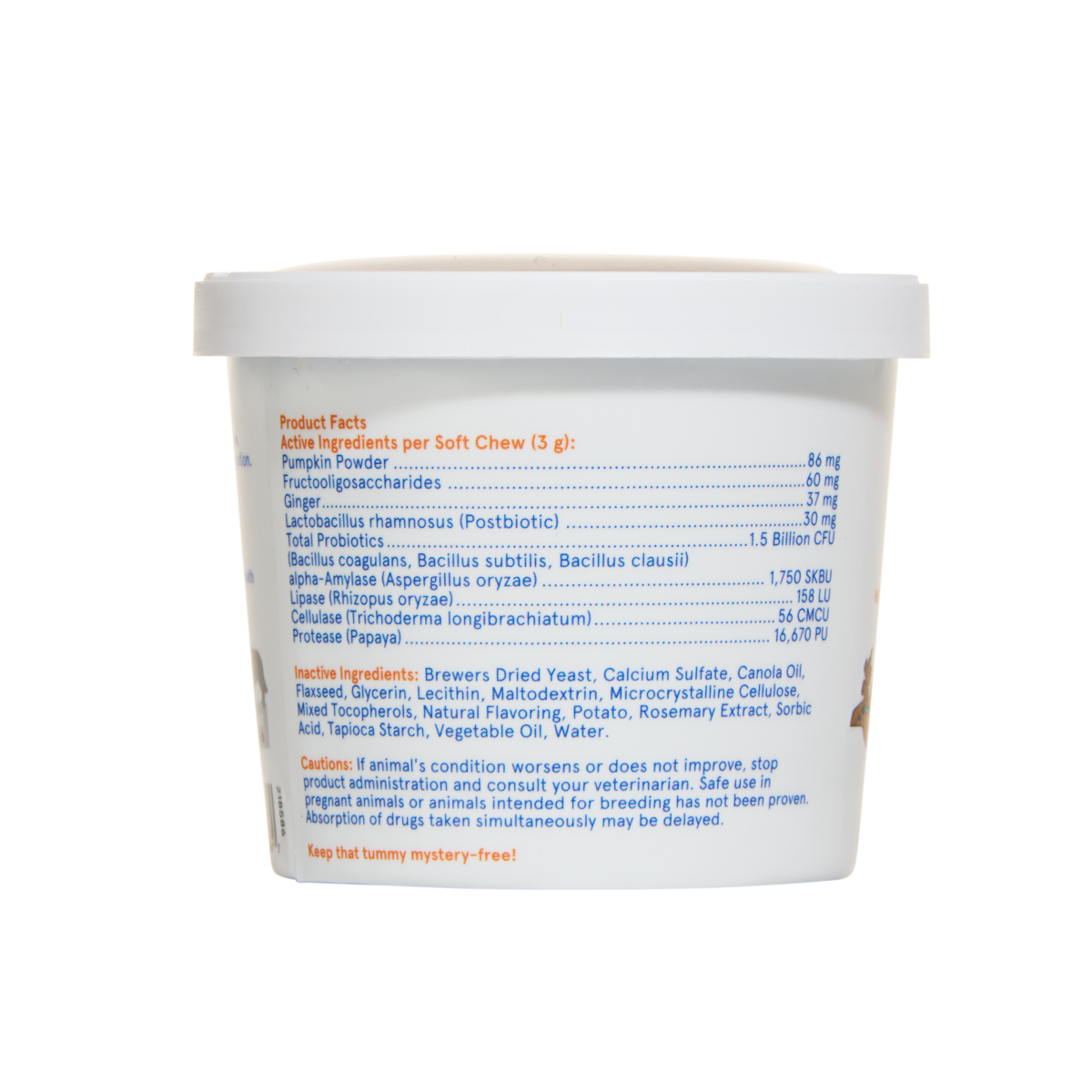 Digestive Dog Treat Supplements, 30 Ct#Size_S