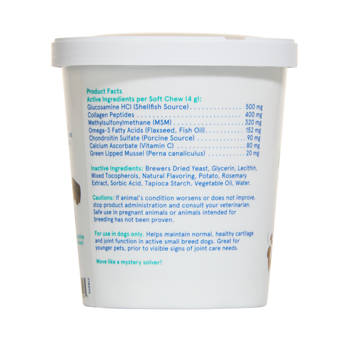 Hip & Joint Dog Treat Supplements, 30 Ct#Size_S