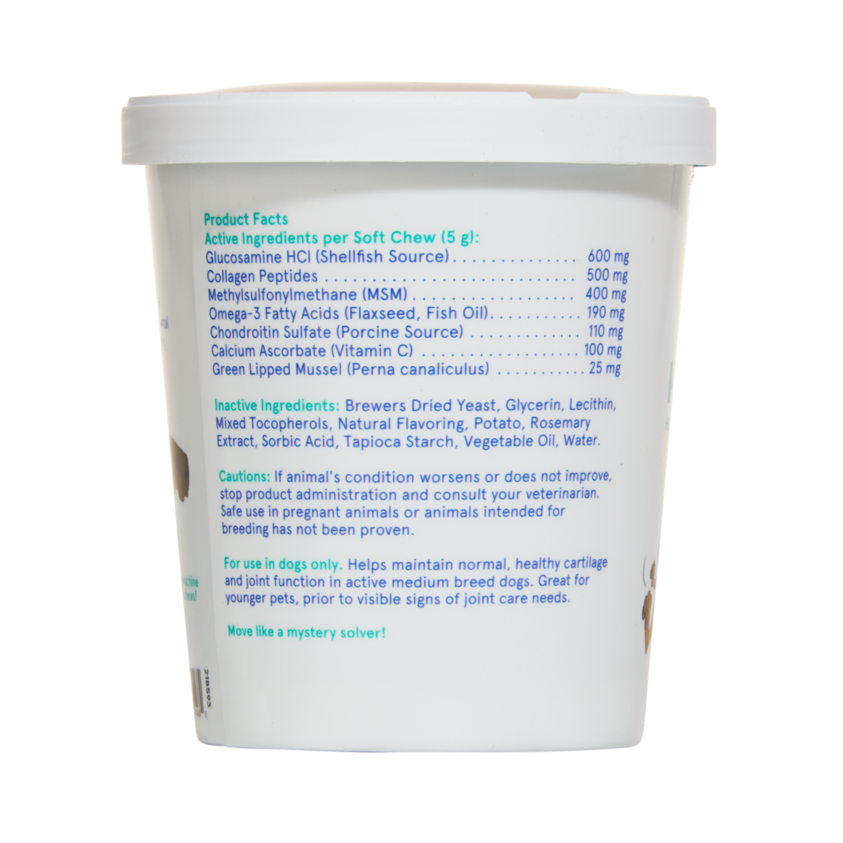 Hip & Joint Dog Treat Supplements, 30 Ct#Size_M