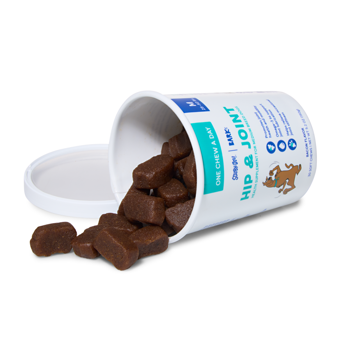 Hip & Joint Dog Treat Supplements, 30 Ct#Size_M