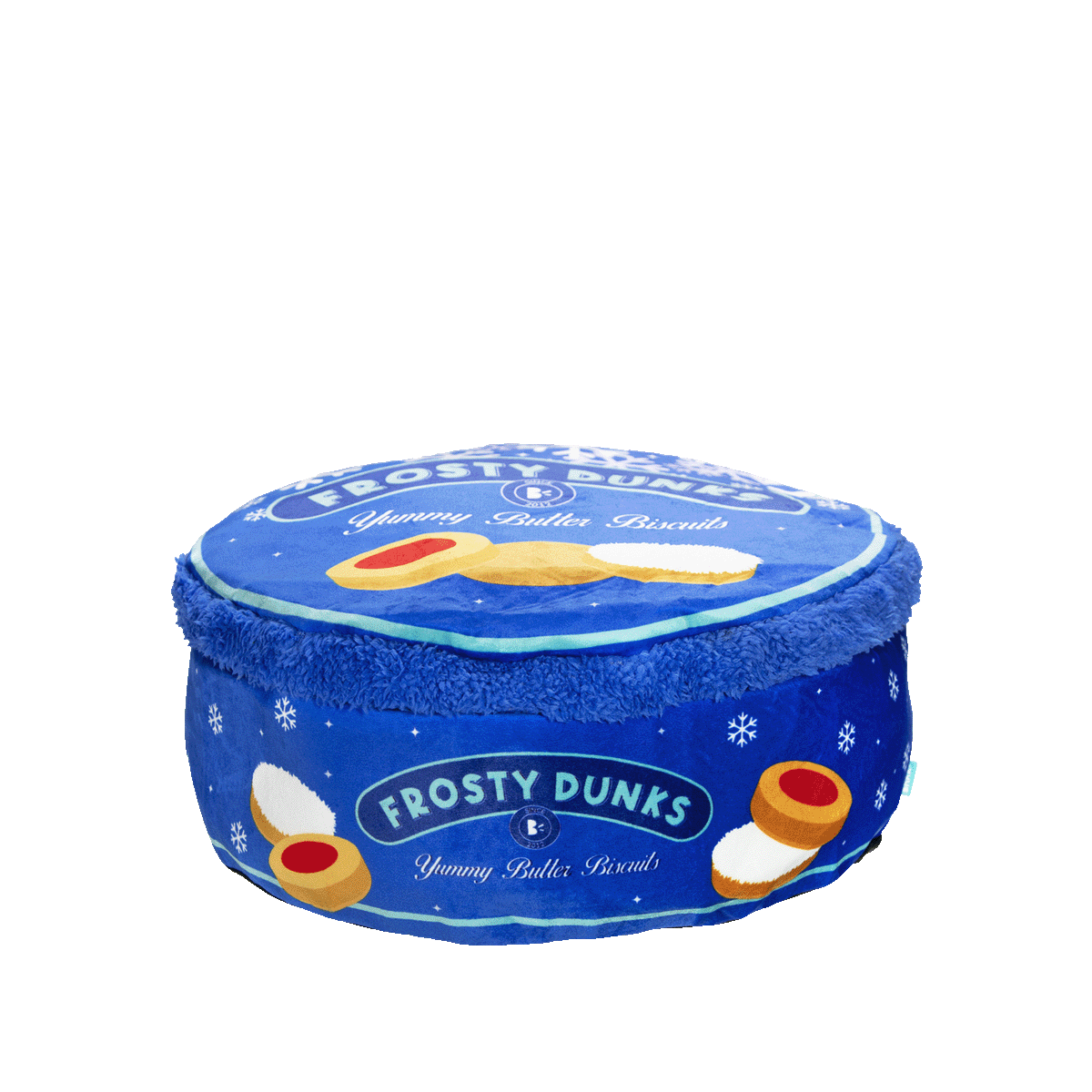 Frosty Dunks Plush Extra-Large + Multi-Part + Enrichment Dog Toy