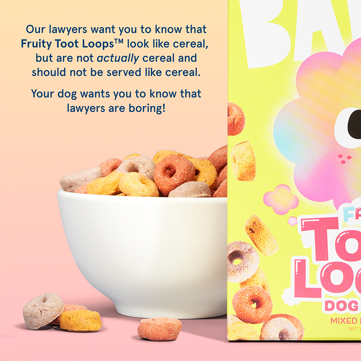 Fruity Toot Loops™ Mixed Berry Crunchy Dog Treats, 24 oz