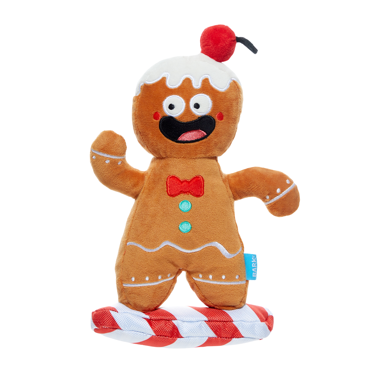 Gingershred Man Plush Tug Dog Toy