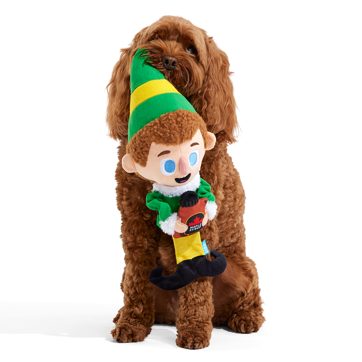 Ginormous Buddy The Elf™ Plush Extra-Large + Tug Dog Toy