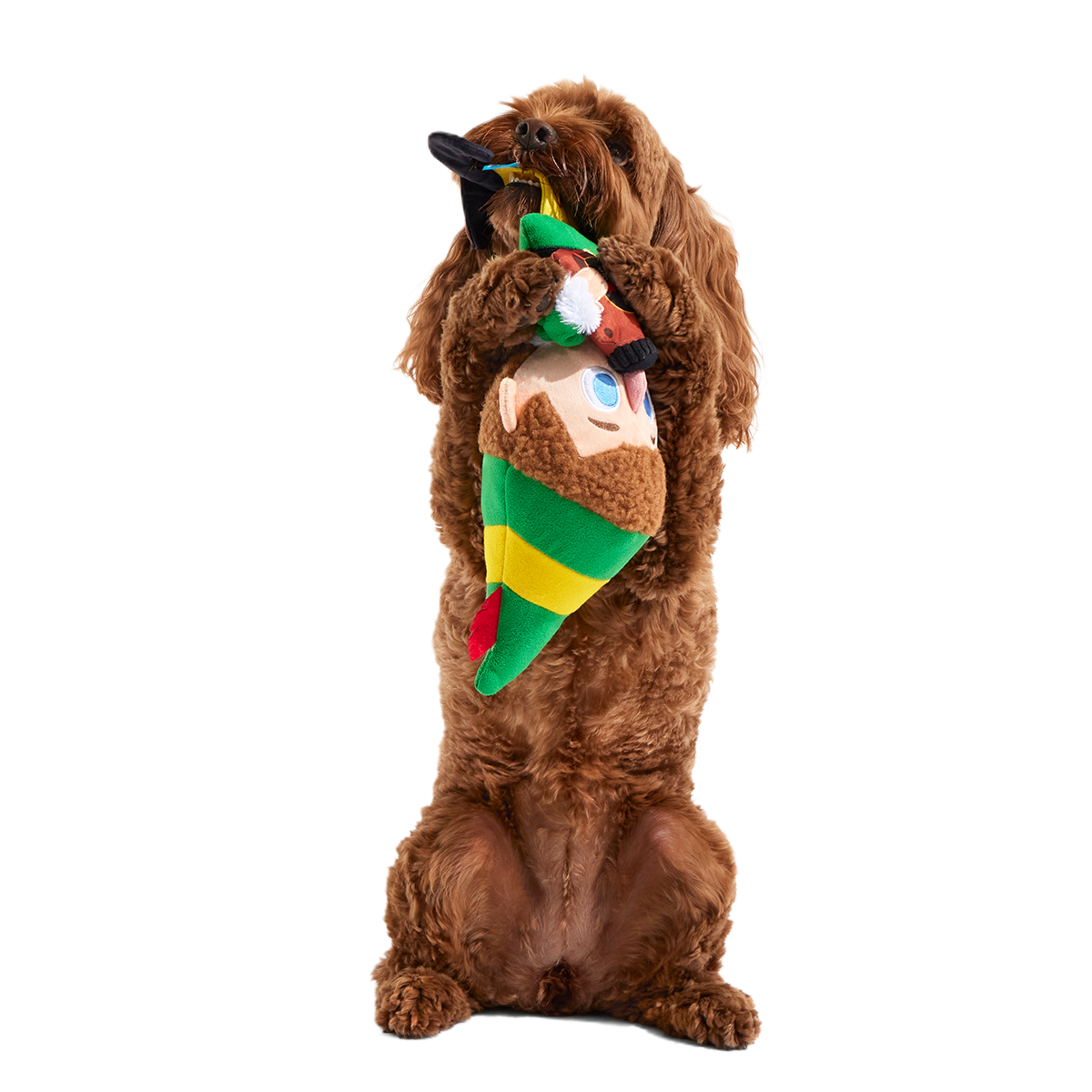Ginormous Buddy The Elf™ Plush Extra-Large + Tug Dog Toy