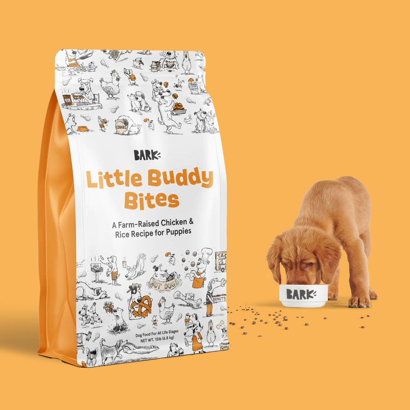 Golden retriever 2024 puppy food