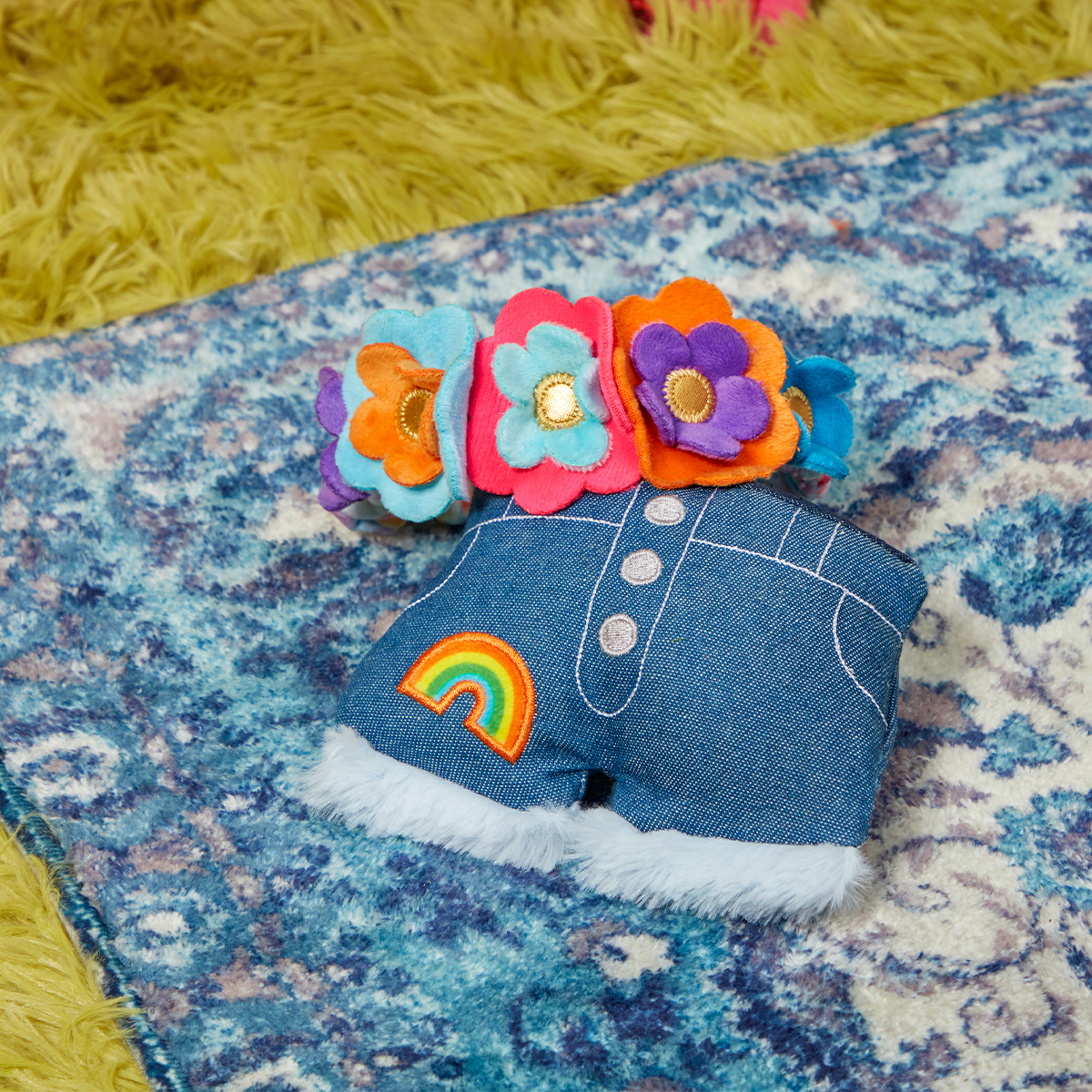 Grrroovy Threads Plush Multi-Part + Wearable Dog Toy