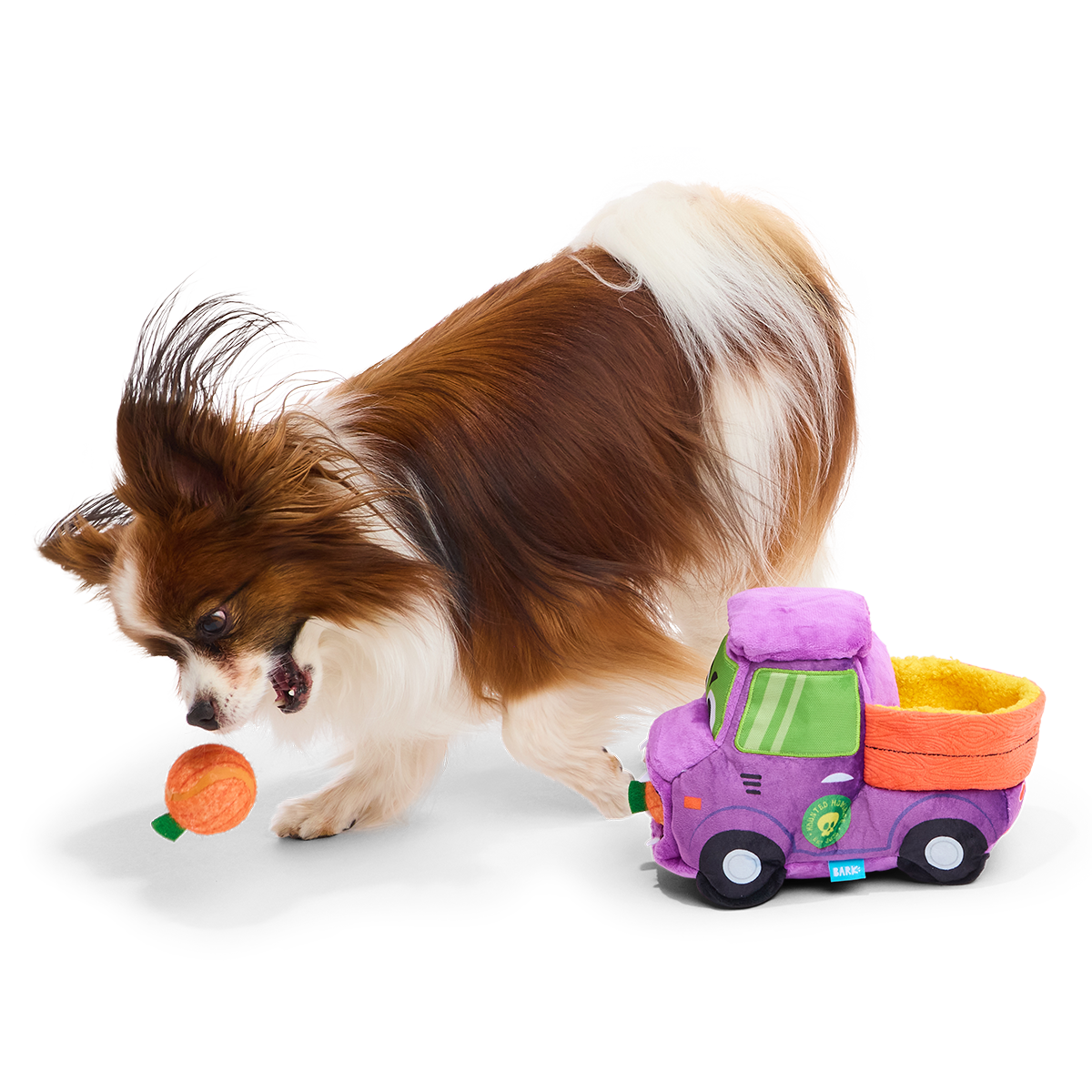 Haunted Howlride Plush Multi-Part + Fetch + Enrichment Dog Toy