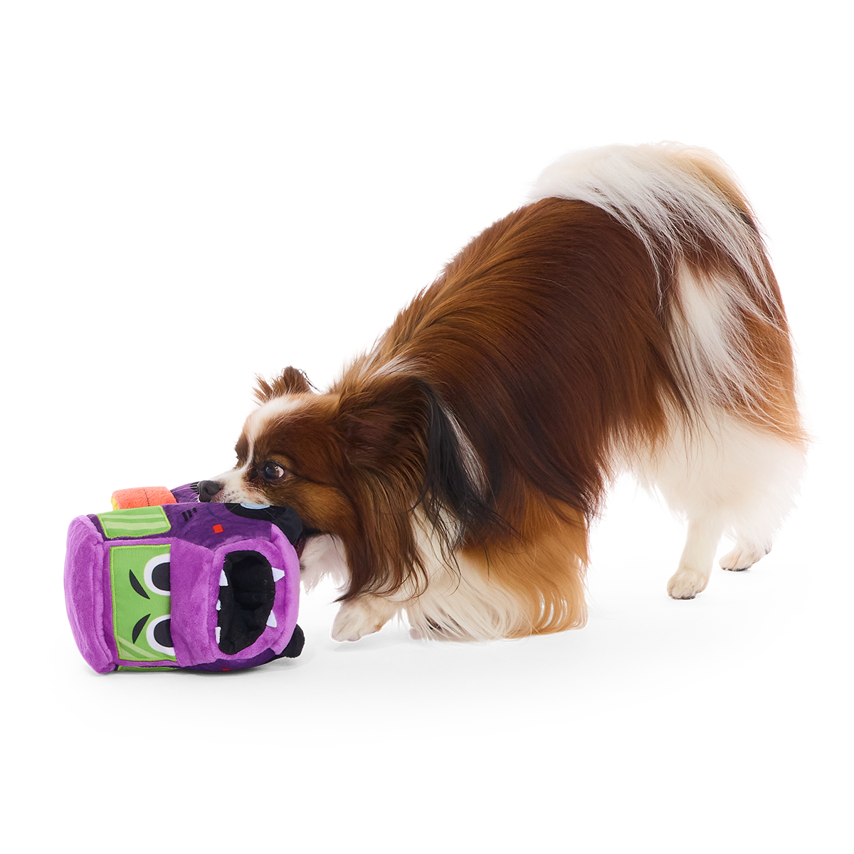 Haunted Howlride Plush Multi-Part + Fetch + Enrichment Dog Toy