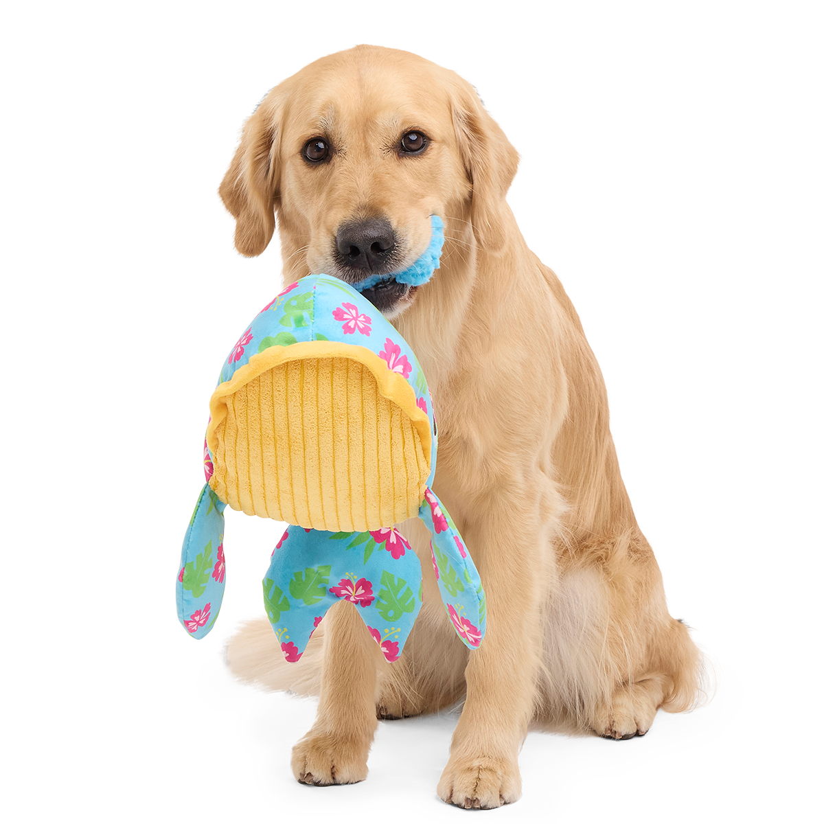 Hawaiian Humpbark Whale Plush Tug + Extra-Large Dog Toy