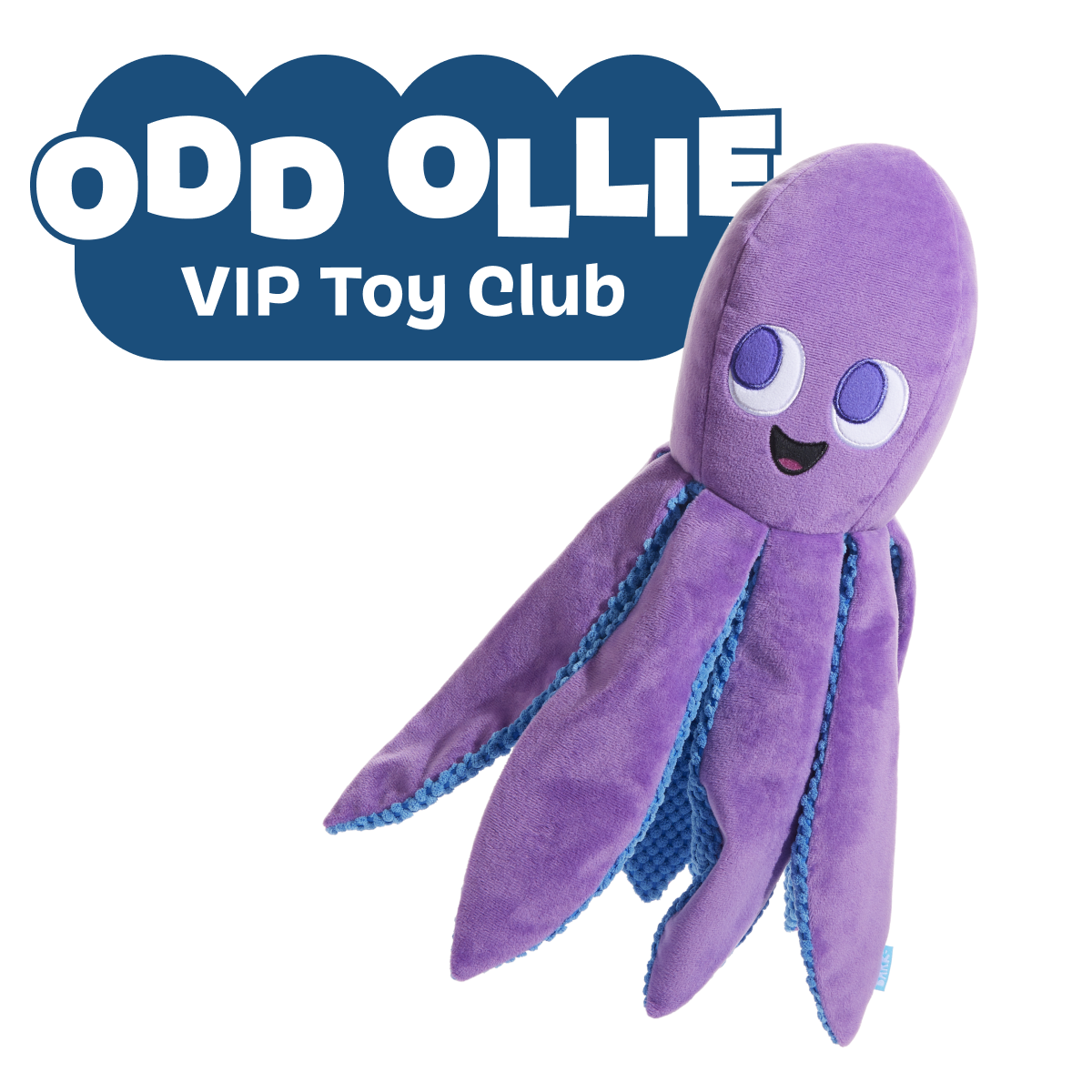 Ollie the Octopus Club, Plush Tug Monthly Dog Toys