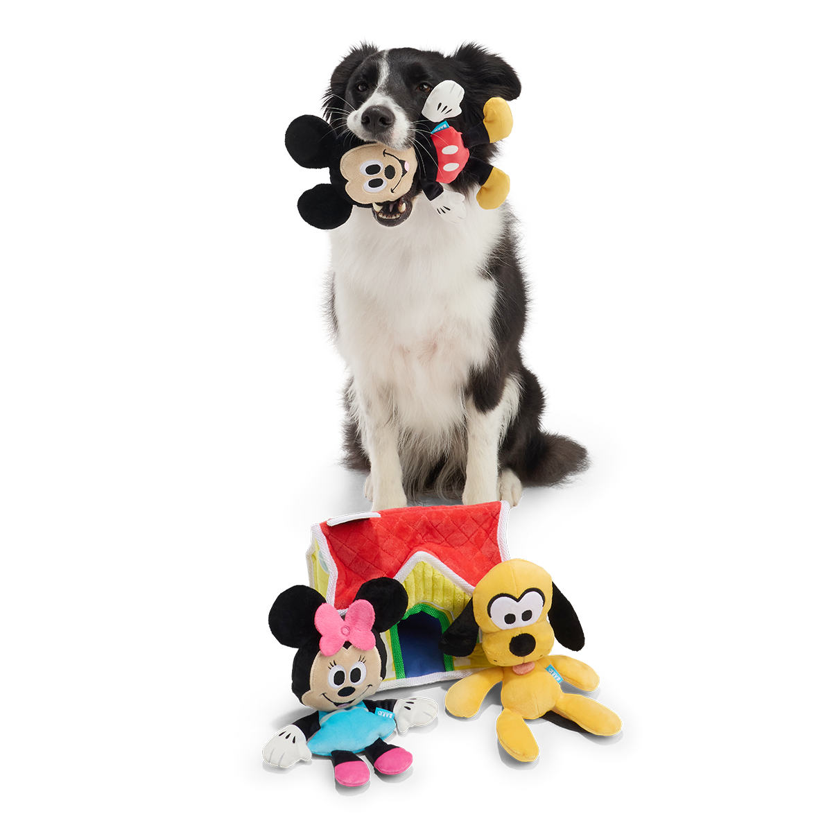 House of Mouse Plush Multi-Part + Enrichment Dog Toy