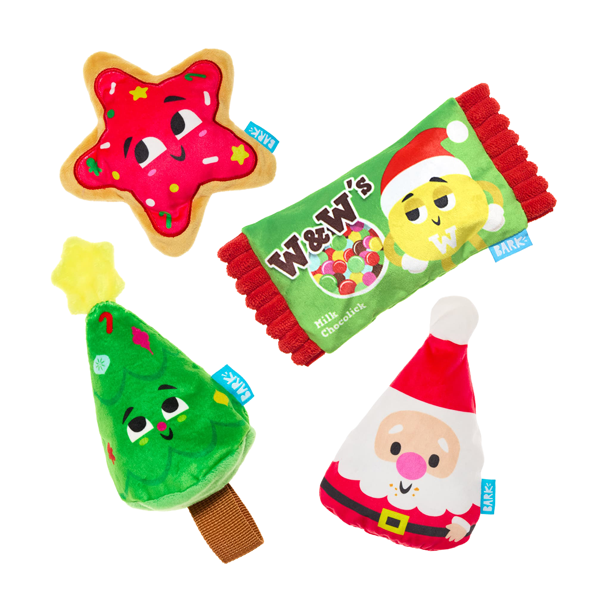 Howly Jowly Holidays Dog Toy Bundle