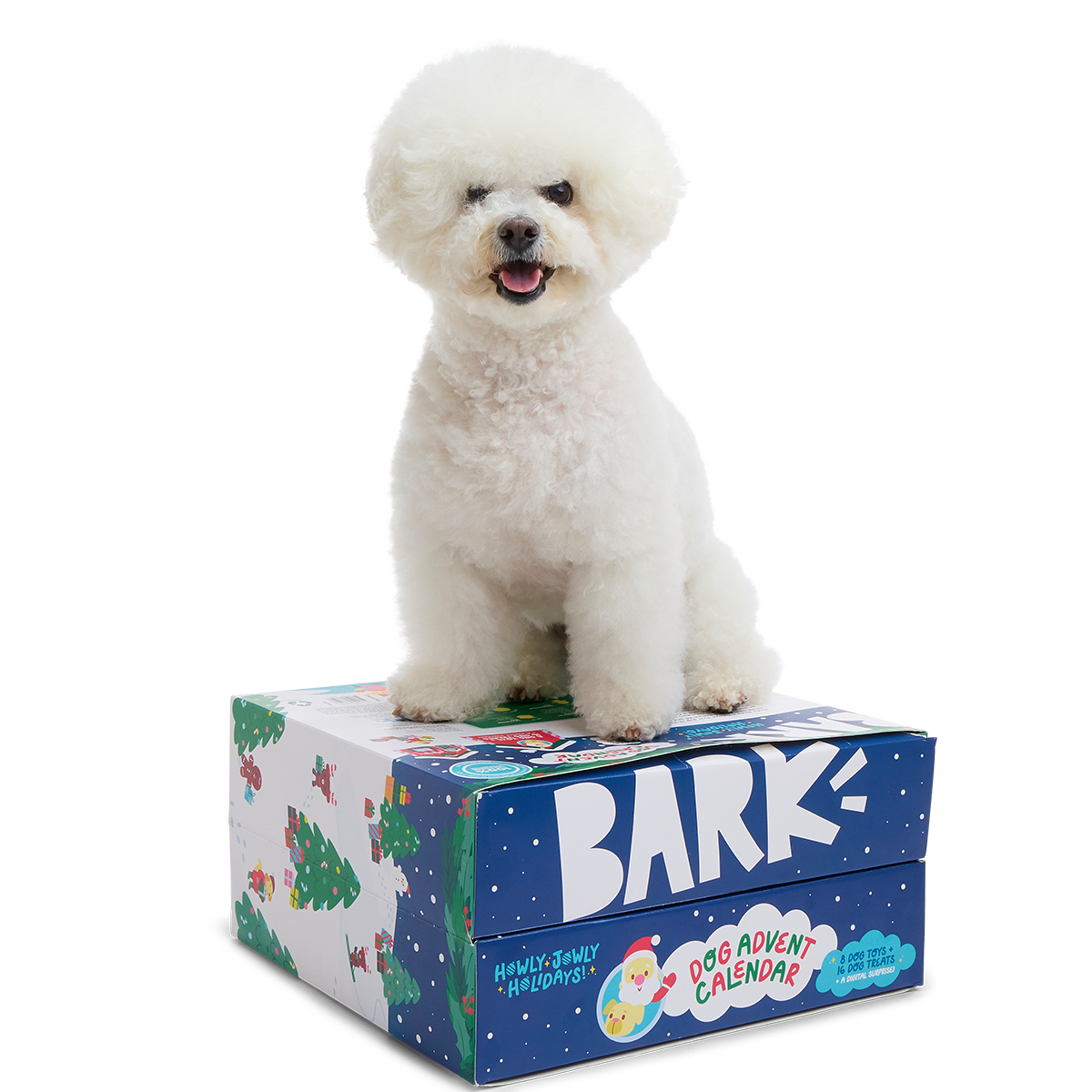 Howly Jowly Holidays Dog Toy & Dog Treat Advent Calendar