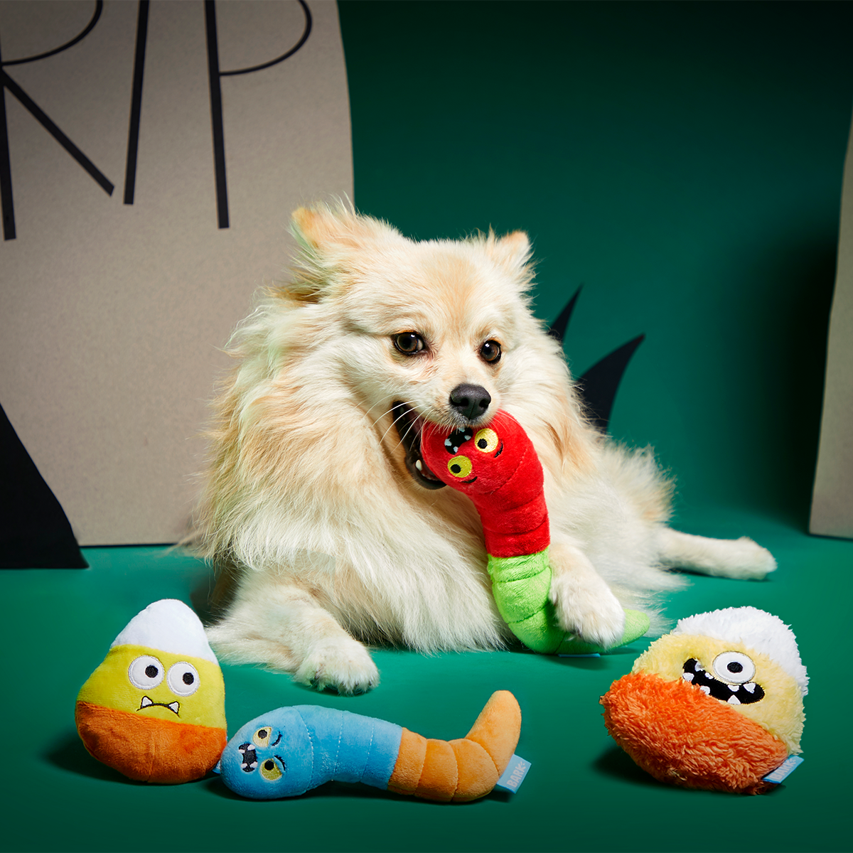 Jaw Breakers Plush Multi-Part Dog Toy