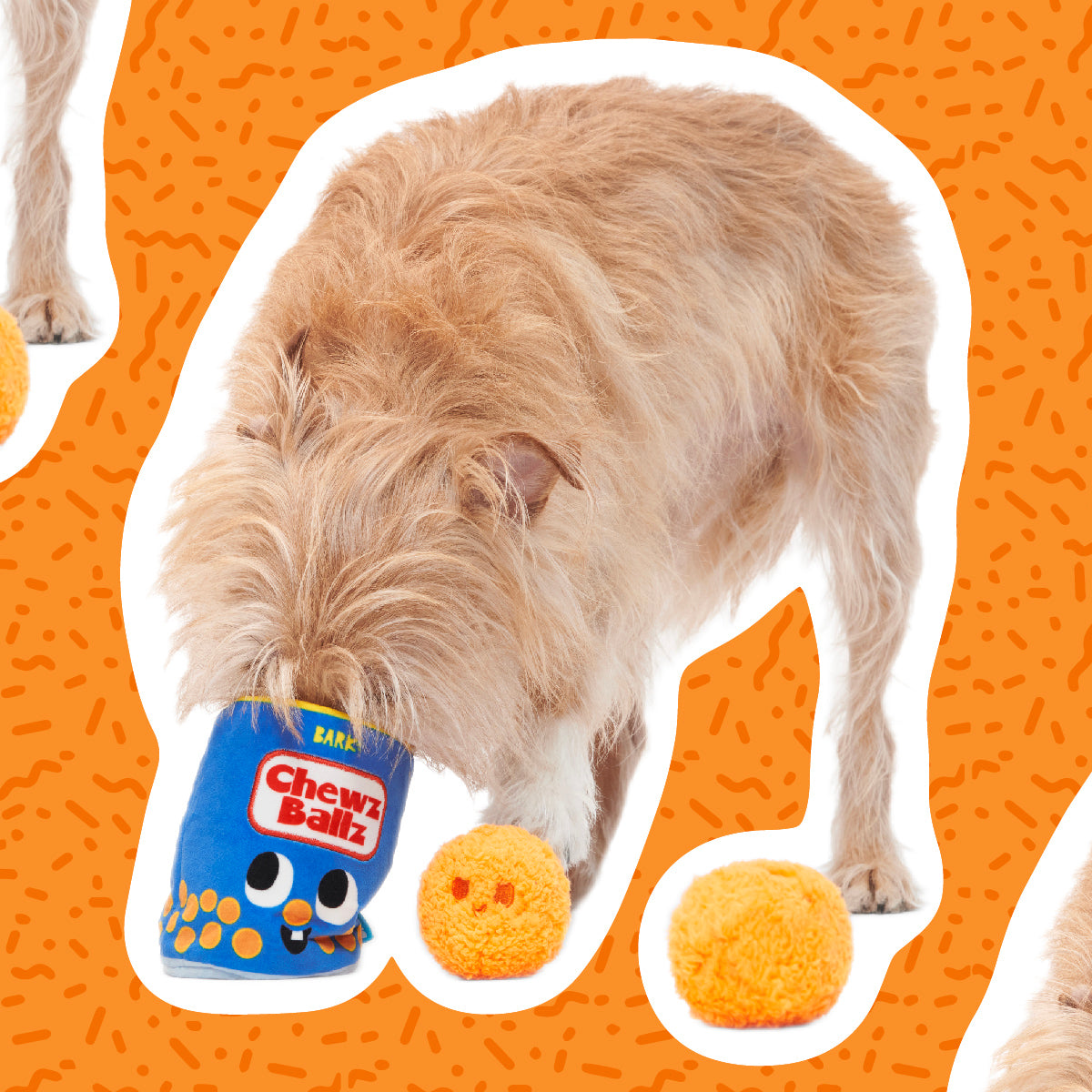 Junk Food Club, Plush Monthly Dog Toys