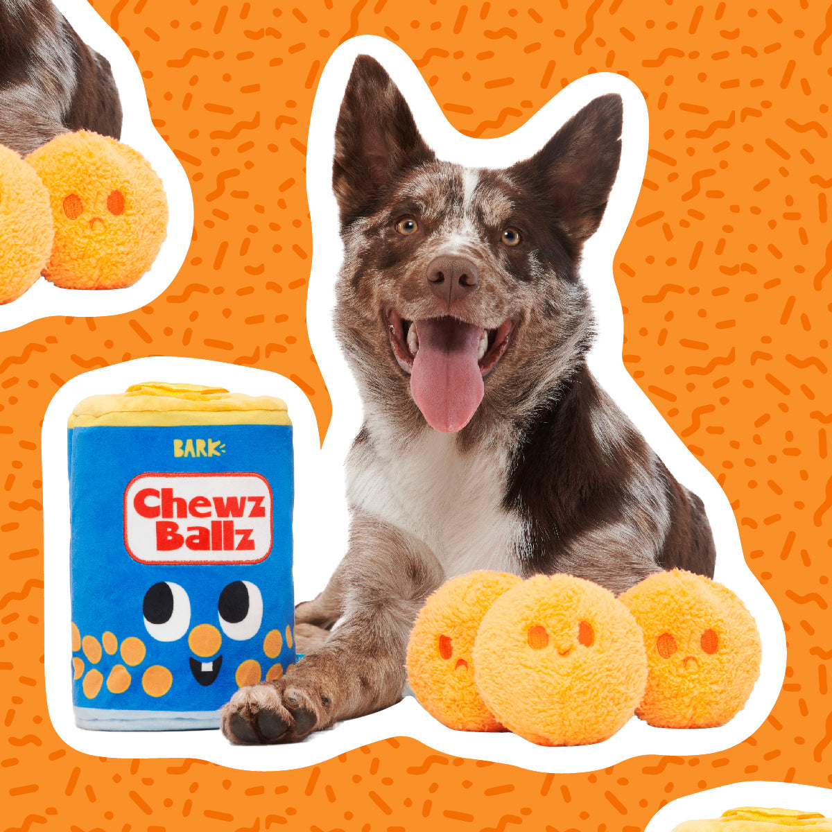 Junk Food Club, Plush Monthly Dog Toys