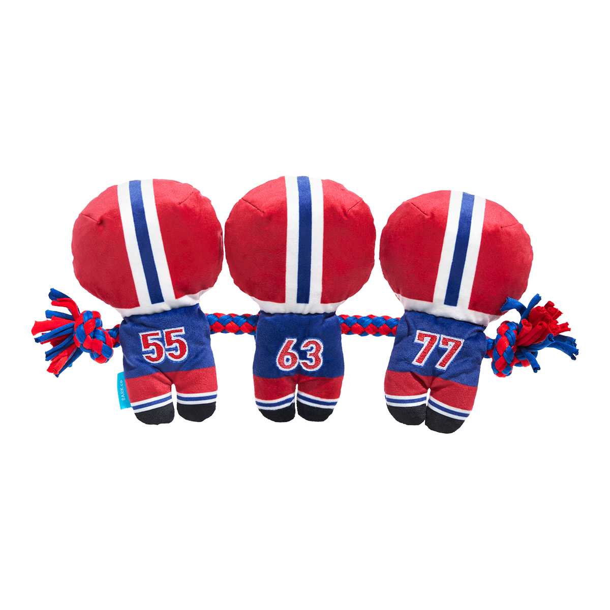 Linebarkers Plush Tug Dog Toy