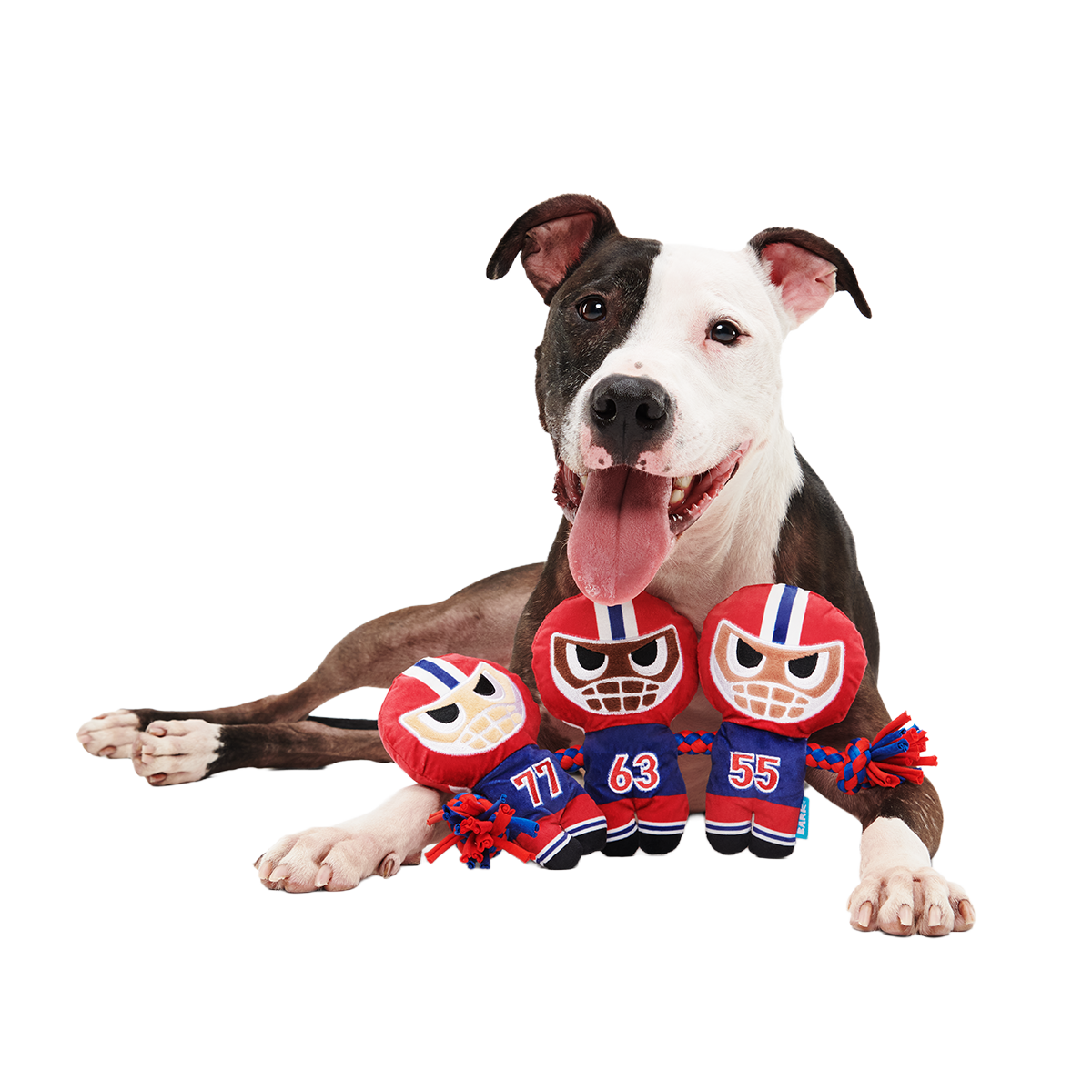 Linebarkers Plush Tug Dog Toy