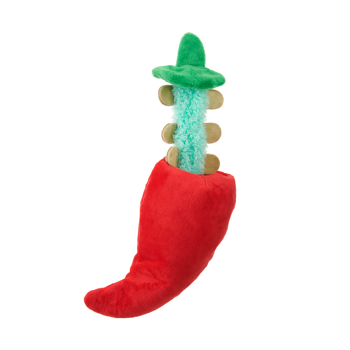 Muy Caliente Jalapeno Plush Tug Dog Toy