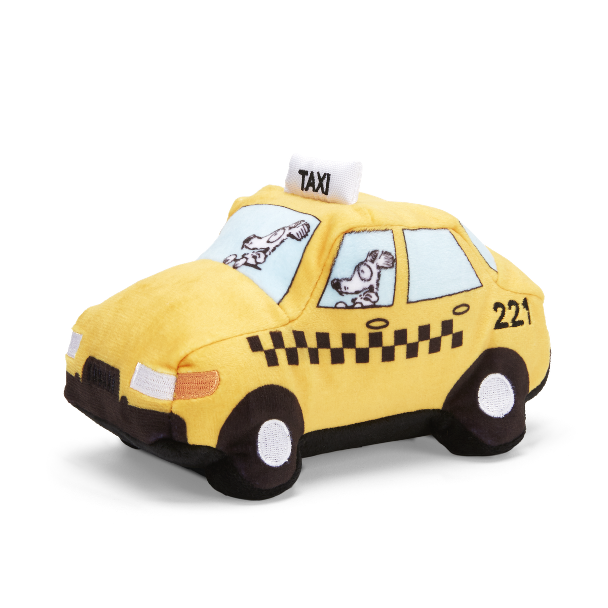Tito's Taxi Plush Dog Toy