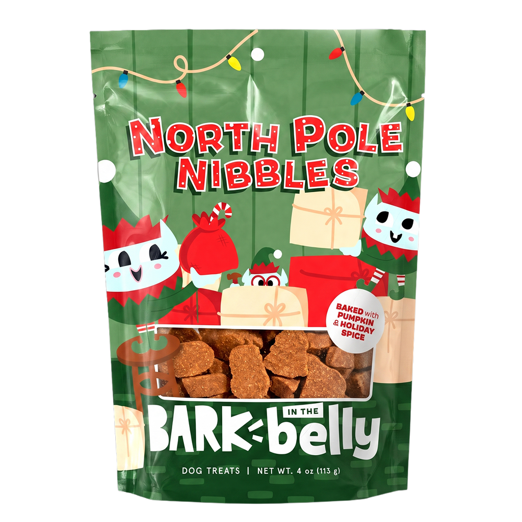 North Pole Nibbles Pumpkin & Holiday Spice Dog Treats – BARK