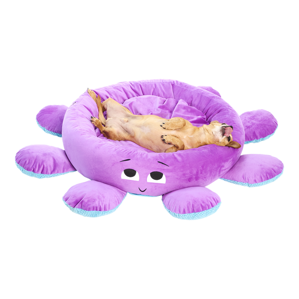 Ollie the Octopus Dog Bed
