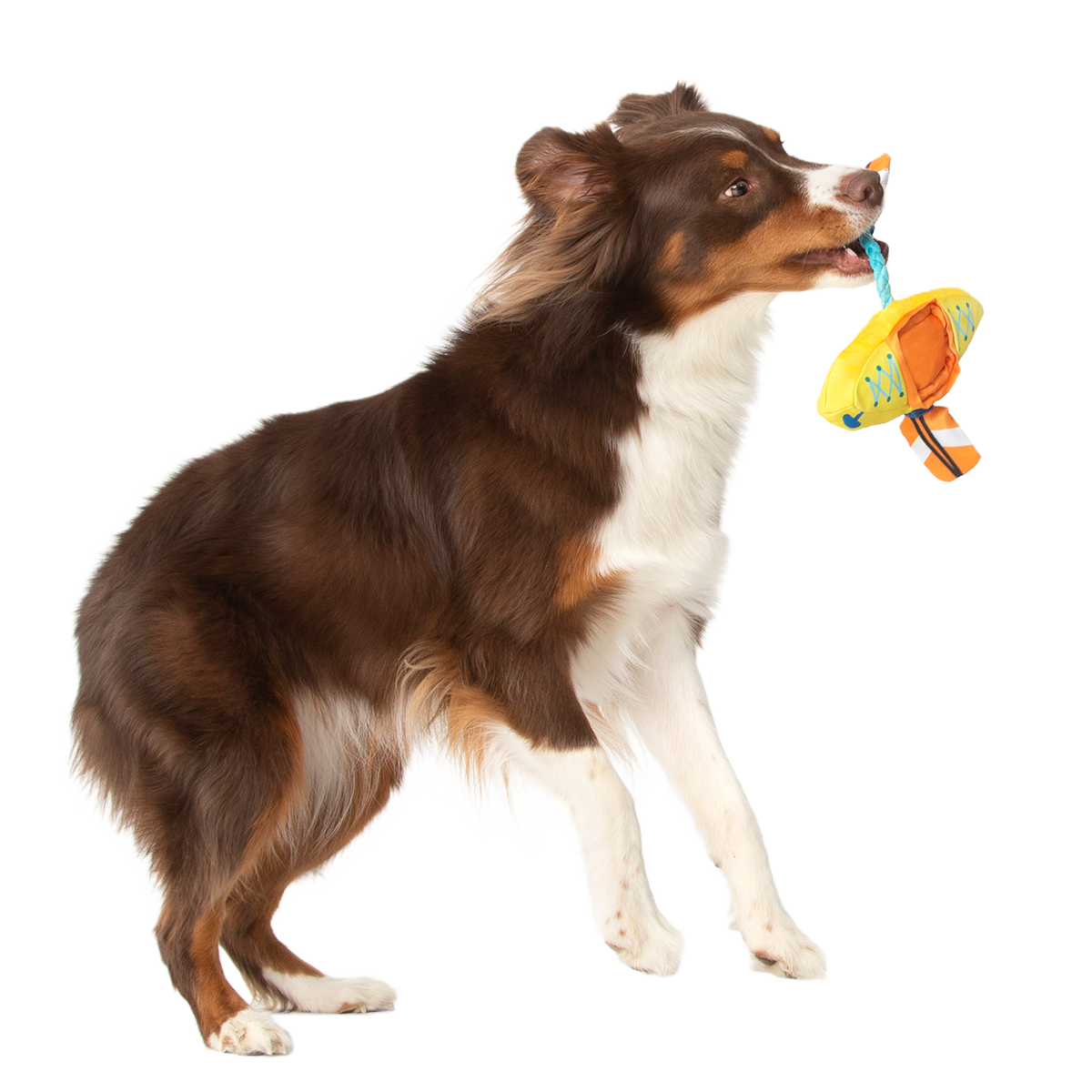 Off Track Kayak Plush Tug Dog Toy