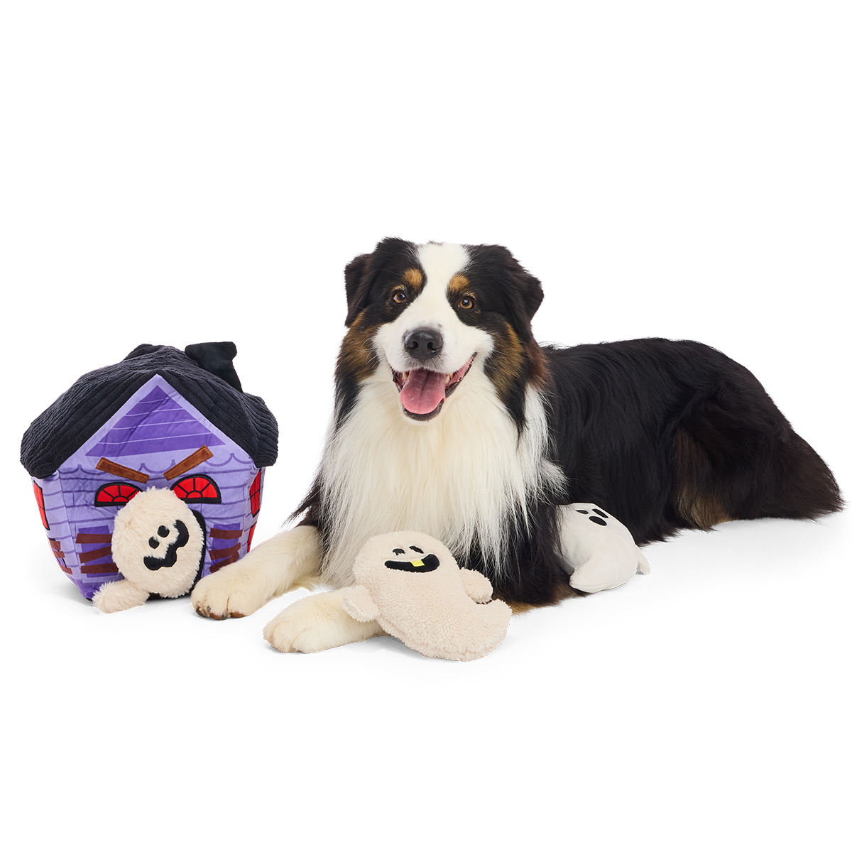 Paranormal Snacktivity Plush Extra-Large + Multi-Part + Enrichment Dog Toy