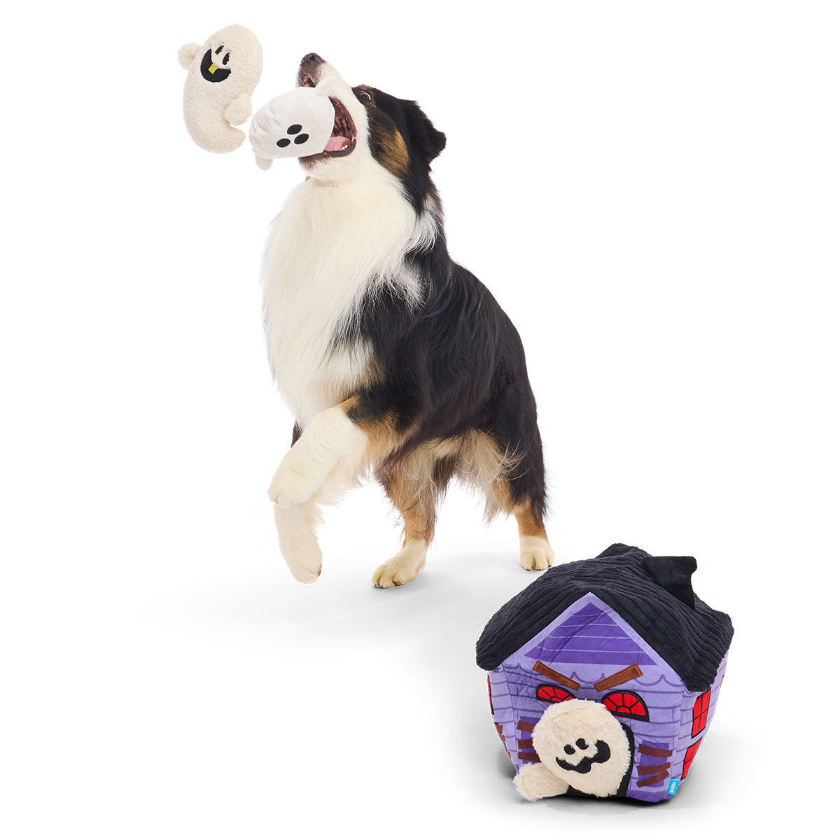 Paranormal Snacktivity Plush Extra-Large + Multi-Part + Enrichment Dog Toy