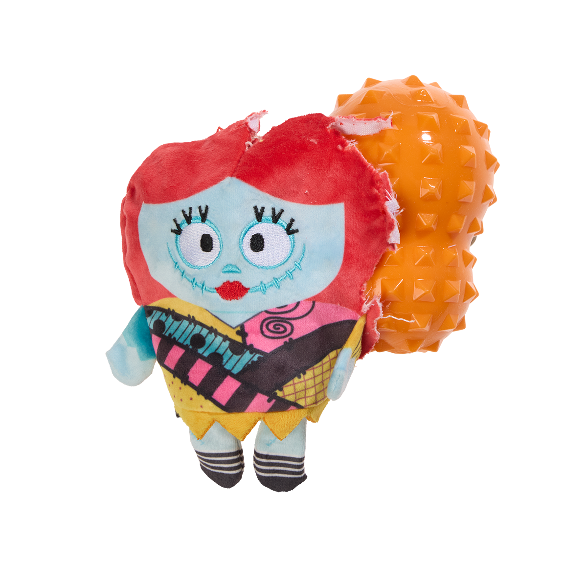 Pawtchwork Sally Super Chewer Durable 2-in-1 + Tug Dog Toy