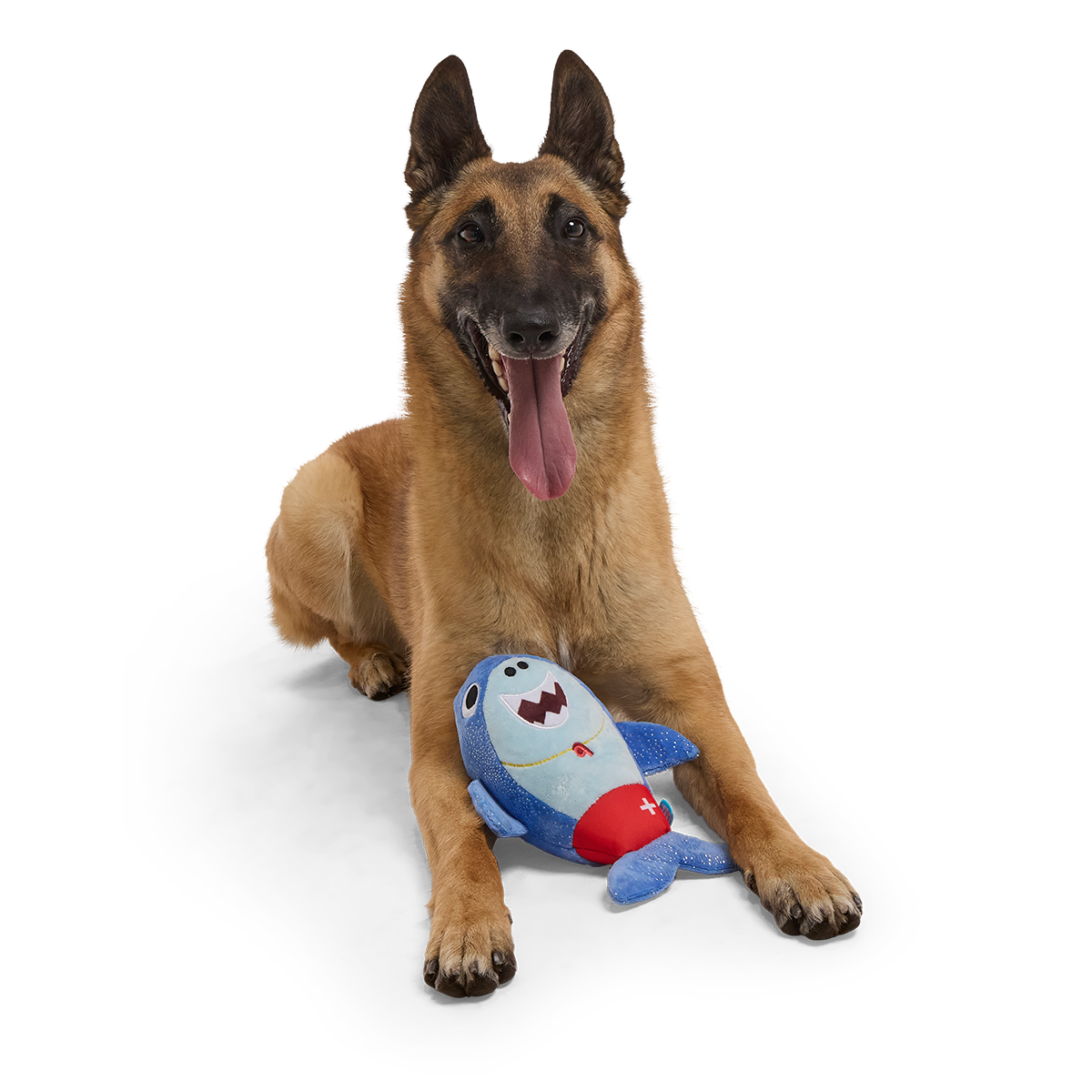 Pool Shark Shane Plush Tug Dog Toy